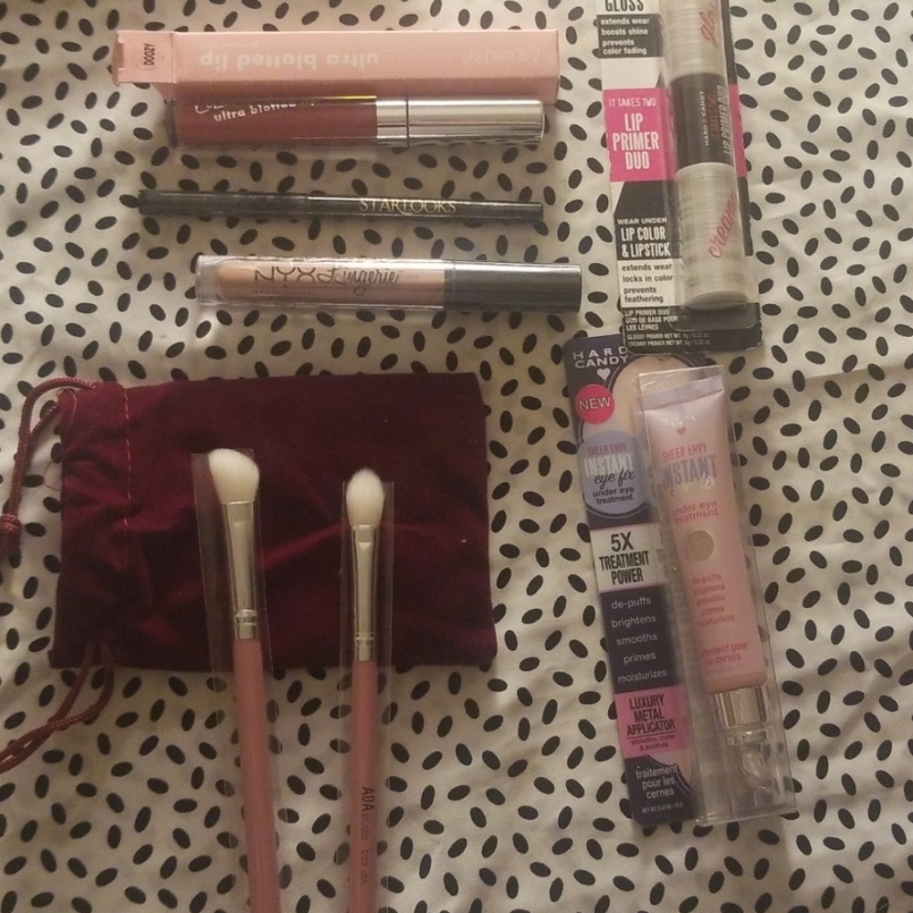 Cosmetic Assortment,  Colourpop, HC, NYX, AOA